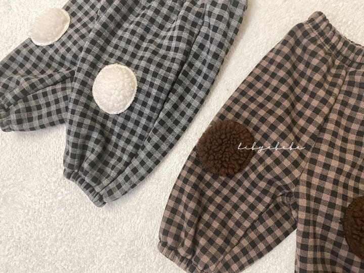HI BYEBEBE - Korean Children Fashion - #Kfashion4kids - Bbangdduck Top Bottom Set - 12