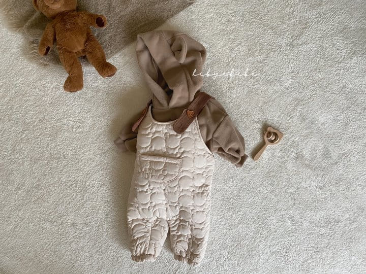 HI BYEBEBE - Korean Children Fashion - #Kfashion4kids - Bear Embroidery Bodysuit - 3