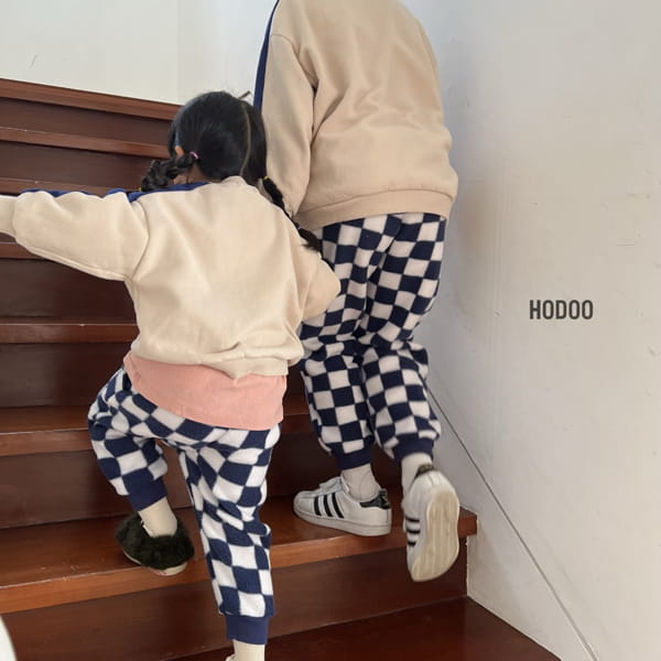 HODOO - Korean Children Fashion - #Kfashion4kids - Hesh Check Pants