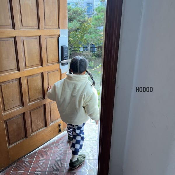 HODOO - Korean Children Fashion - #Kfashion4kids - Hesh Check Pants - 4