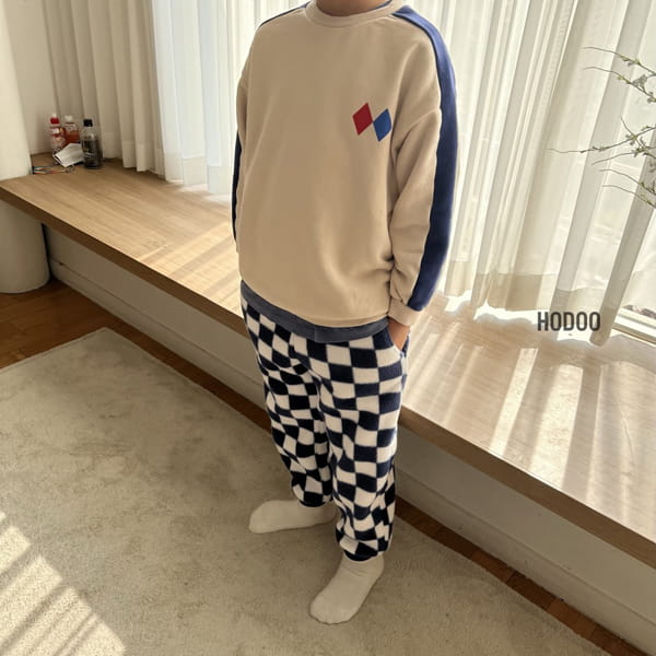 HODOO - Korean Children Fashion - #Kfashion4kids - Hesh Check Pants - 6