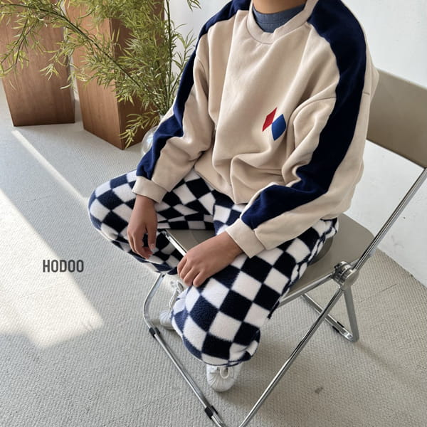 HODOO - Korean Children Fashion - #Kfashion4kids - Hesh Check Pants - 8