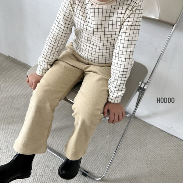 HODOO - Korean Children Fashion - #Kfashion4kids - Ani Check Turtleneck