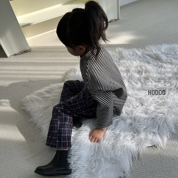 HODOO - Korean Children Fashion - #Kfashion4kids - Rose Check Pants - 11