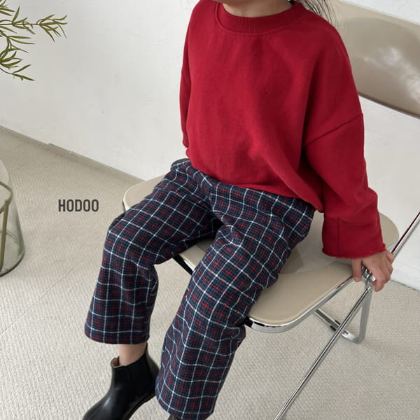 HODOO - Korean Children Fashion - #Kfashion4kids - Rose Check Pants - 3