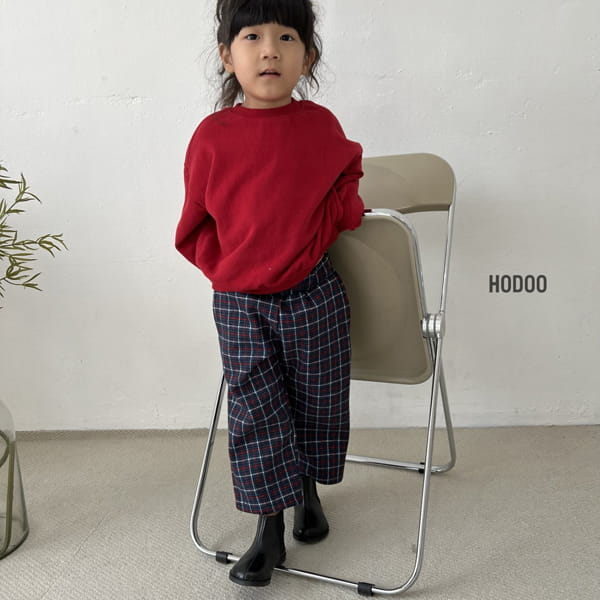 HODOO - Korean Children Fashion - #Kfashion4kids - Rose Check Pants - 5