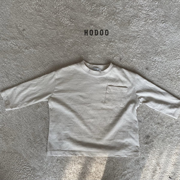HODOO - Korean Children Fashion - #Kfashion4kids - Leno Pocket Tee - 3