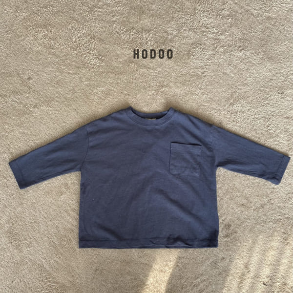 HODOO - Korean Children Fashion - #Kfashion4kids - Leno Pocket Tee - 4