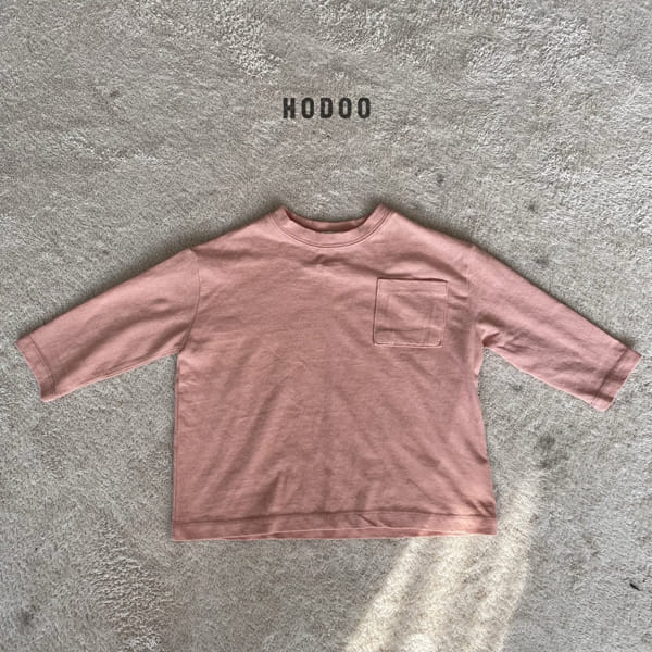HODOO - Korean Children Fashion - #Kfashion4kids - Leno Pocket Tee - 5