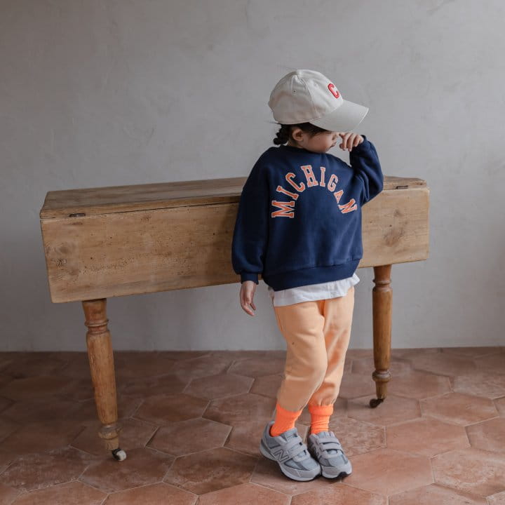 HONEYBEE - Korean Children Fashion - #Kfashion4kids - Michigan Sweatshirt - 12