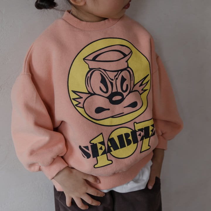 HONEYBEE - Korean Children Fashion - #Kfashion4kids - Monkey Sweatshirt - 6