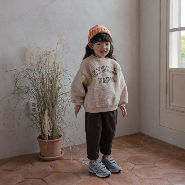 HONEYBEE - Korean Children Fashion - #Kfashion4kids - Loose Fit Fleece Pants - 3