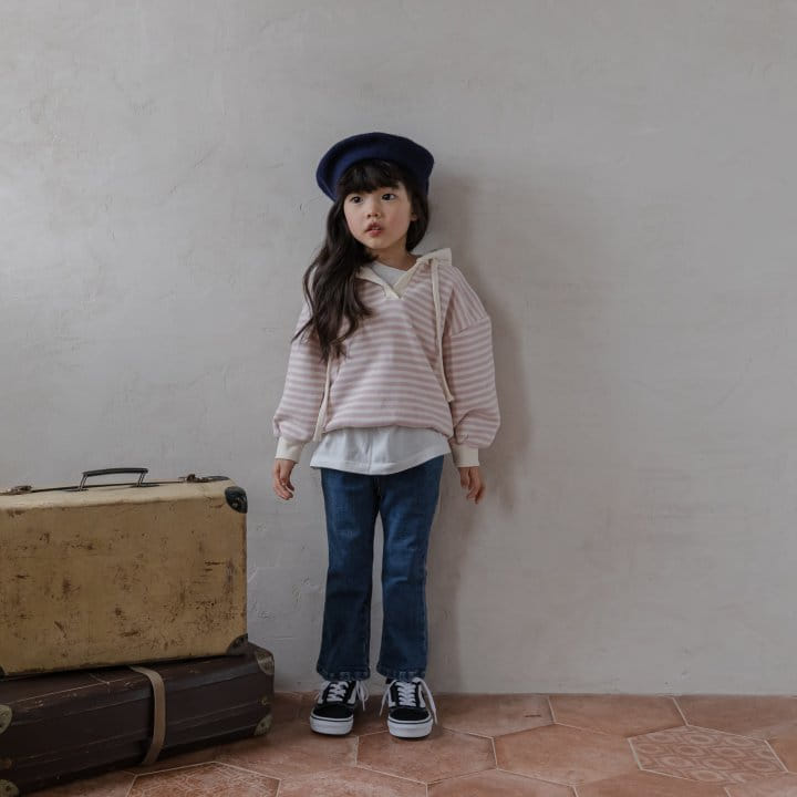 HONEYBEE - Korean Children Fashion - #Kfashion4kids - Stripes Hoody - 10