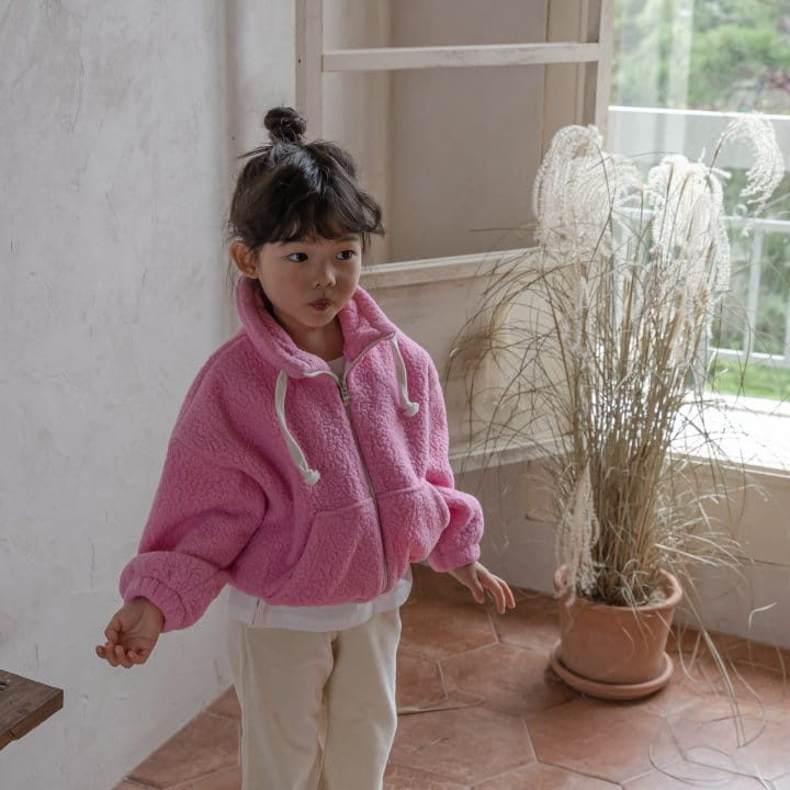 HONEYBEE - Korean Children Fashion - #Kfashion4kids - Pual Zip-up FleeceJumper - 3