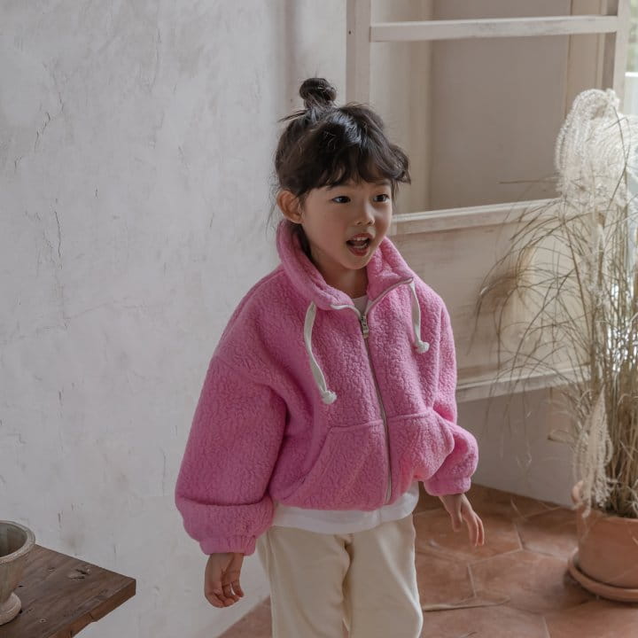 HONEYBEE - Korean Children Fashion - #Kfashion4kids - Pual Zip-up FleeceJumper - 5
