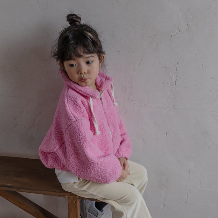 HONEYBEE - Korean Children Fashion - #Kfashion4kids - Pual Zip-up FleeceJumper - 6