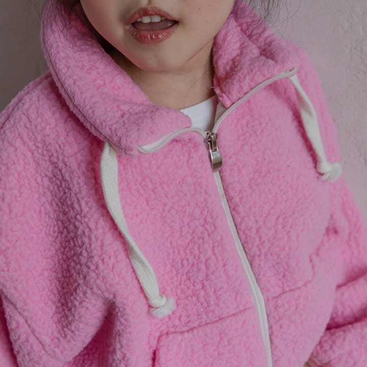 HONEYBEE - Korean Children Fashion - #Kfashion4kids - Pual Zip-up FleeceJumper - 9