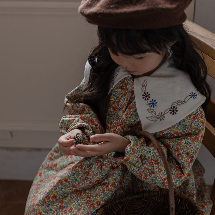 HONEYBEE - Korean Children Fashion - #Kfashion4kids - Bonding Flower One-piece - 10