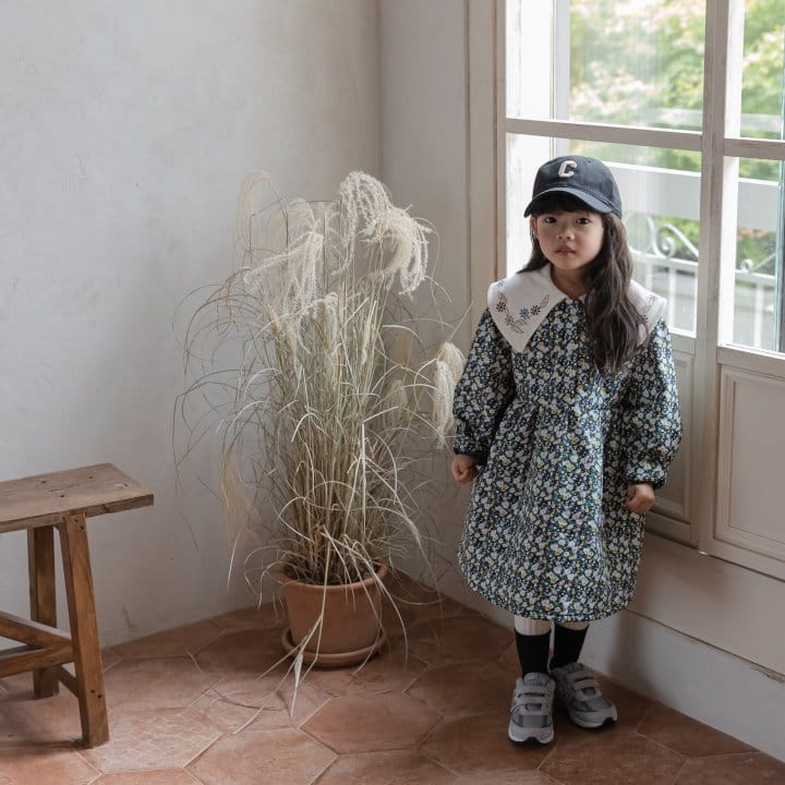HONEYBEE - Korean Children Fashion - #Kfashion4kids - Bonding Flower One-piece - 11