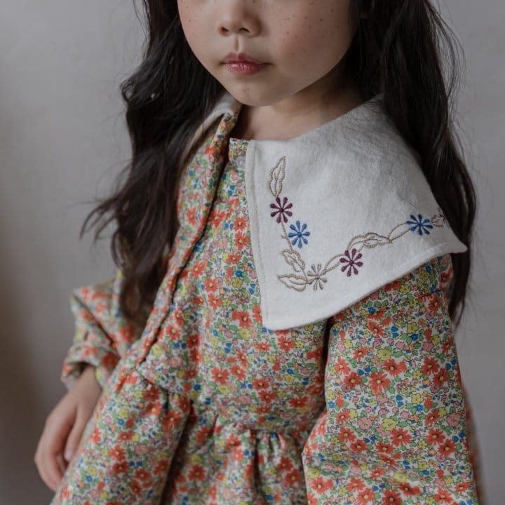 HONEYBEE - Korean Children Fashion - #Kfashion4kids - Bonding Flower One-piece - 8