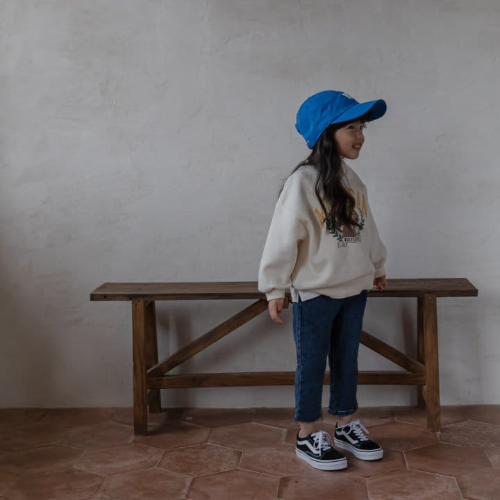HONEYBEE - Korean Children Fashion - #Kfashion4kids - Denim Basic Fleece Pants - 11
