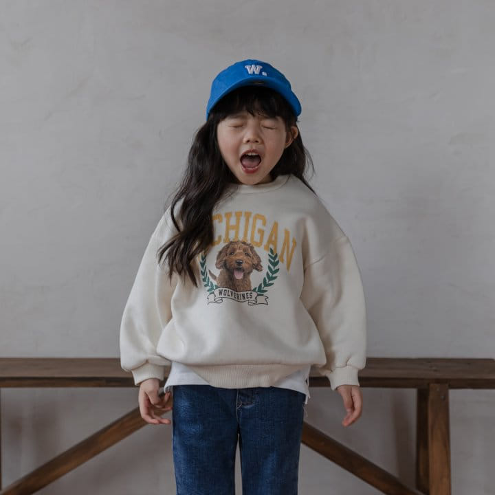 HONEYBEE - Korean Children Fashion - #Kfashion4kids - Denim Basic Fleece Pants - 4