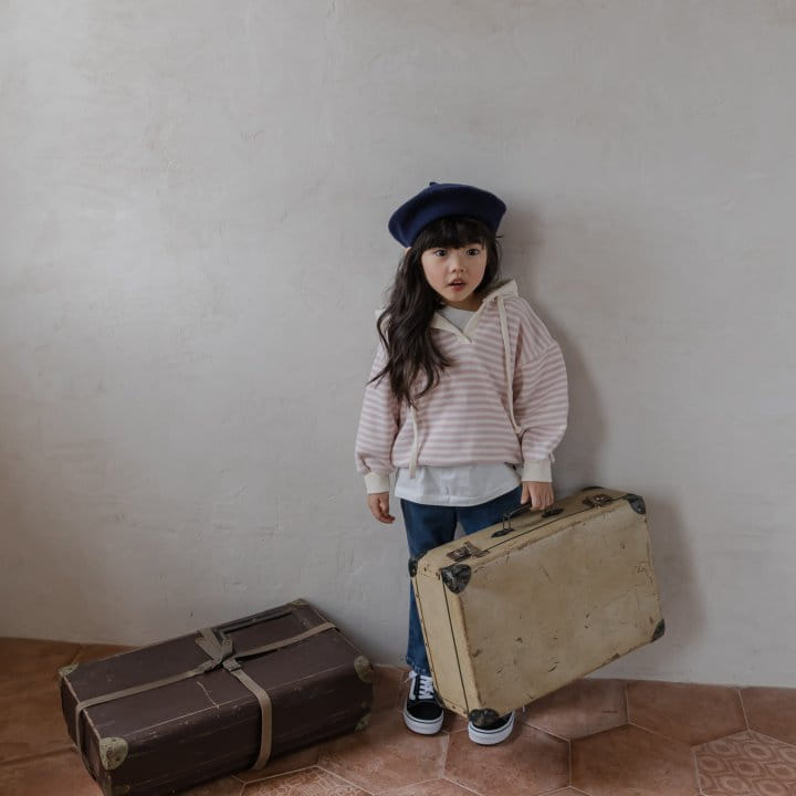 HONEYBEE - Korean Children Fashion - #Kfashion4kids - Denim Fleece Wide Pants - 11