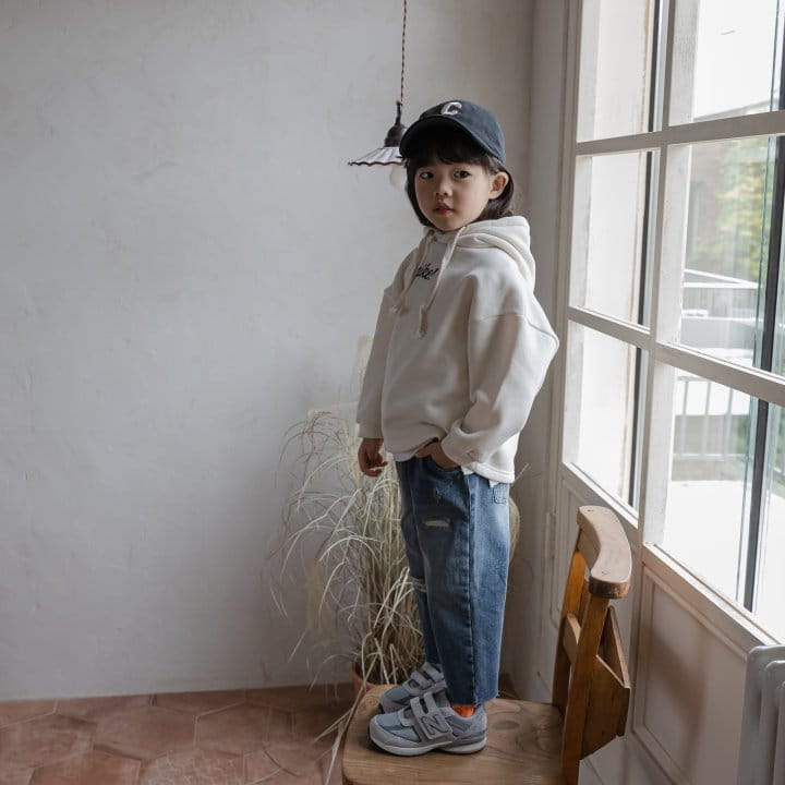 HONEYBEE - Korean Children Fashion - #Kfashion4kids - Denim Vintage Fleece Pants - 3