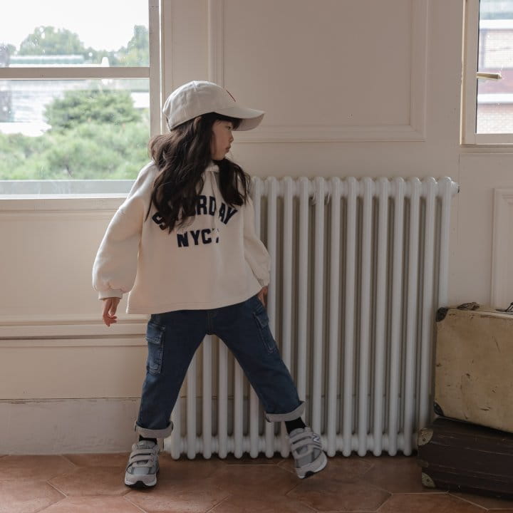 HONEYBEE - Korean Children Fashion - #Kfashion4kids - Denim Gunbbang Pants - 11