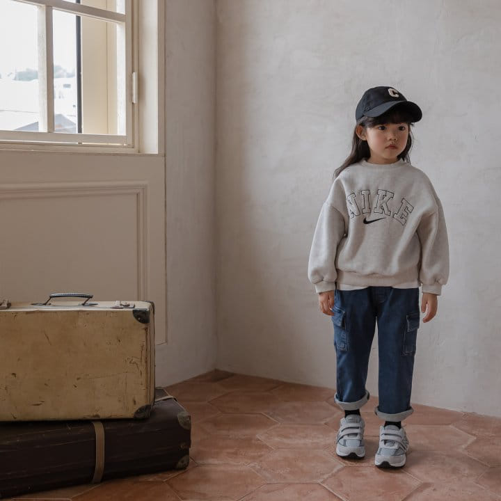 HONEYBEE - Korean Children Fashion - #Kfashion4kids - Denim Gunbbang Pants - 2