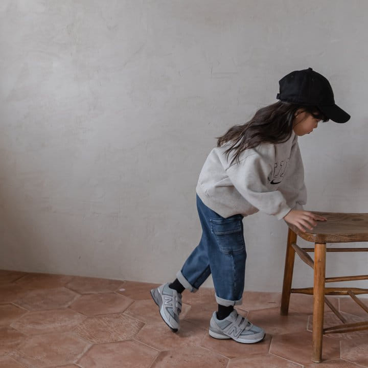 HONEYBEE - Korean Children Fashion - #Kfashion4kids - Denim Gunbbang Pants - 7