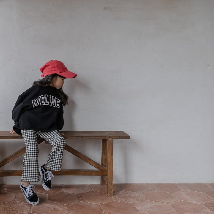 HONEYBEE - Korean Children Fashion - #Kfashion4kids - Mink Chess Wide Pants - 10