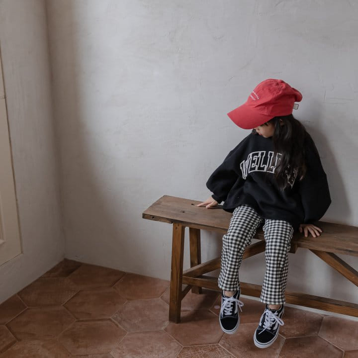 HONEYBEE - Korean Children Fashion - #Kfashion4kids - Mink Chess Wide Pants - 11