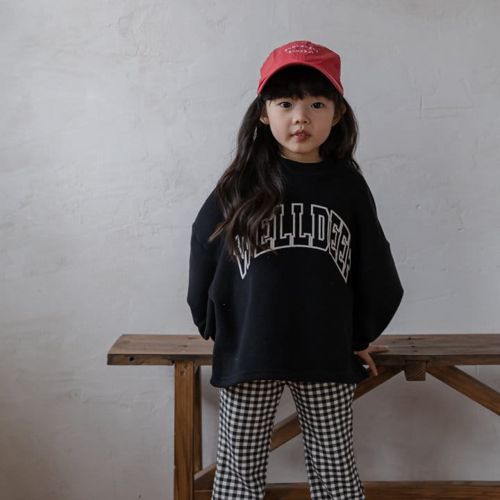 HONEYBEE - Korean Children Fashion - #Kfashion4kids - Mink Chess Wide Pants - 3