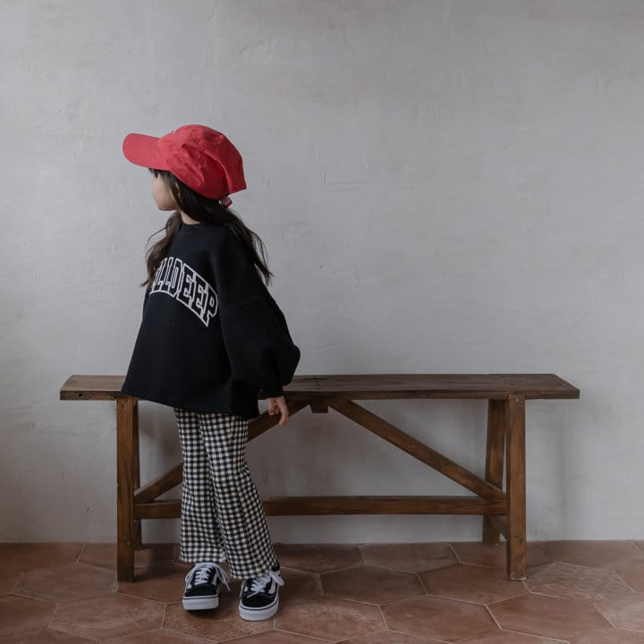 HONEYBEE - Korean Children Fashion - #Kfashion4kids - Mink Chess Wide Pants - 6