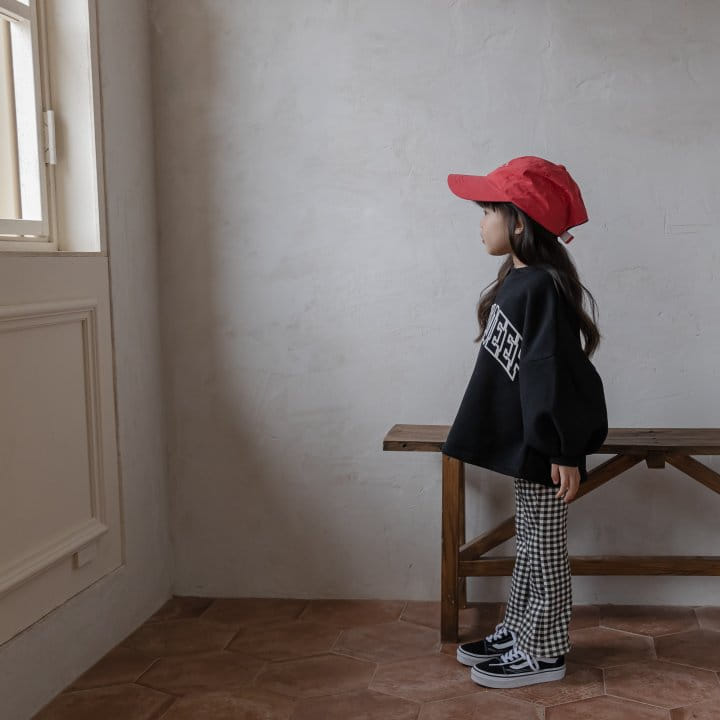 HONEYBEE - Korean Children Fashion - #Kfashion4kids - Mink Chess Wide Pants - 7