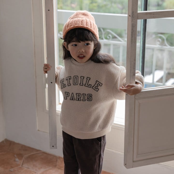 HONEYBEE - Korean Children Fashion - #Kfashion4kids - Fleece Sweatshirt - 12