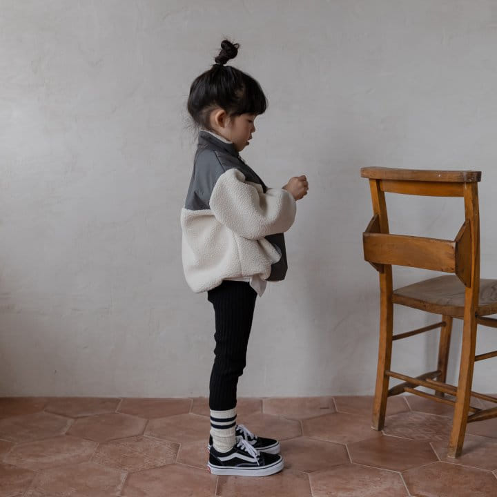 HONEYBEE - Korean Children Fashion - #Kfashion4kids - Color Fleece Sweatshirt - 12