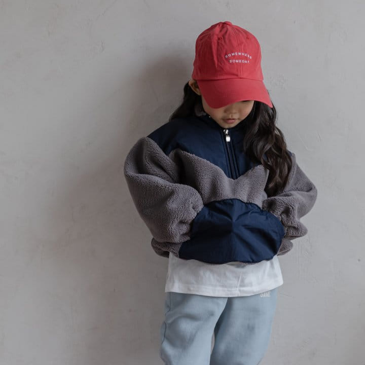 HONEYBEE - Korean Children Fashion - #Kfashion4kids - Color Fleece Sweatshirt - 3