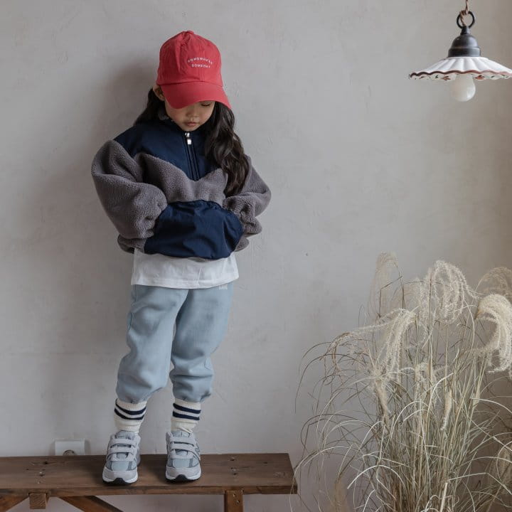 HONEYBEE - Korean Children Fashion - #Kfashion4kids - Color Fleece Sweatshirt - 4