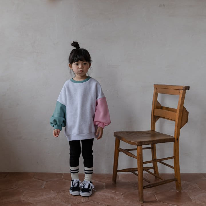 HONEYBEE - Korean Children Fashion - #Kfashion4kids - Color Sweatshirt
