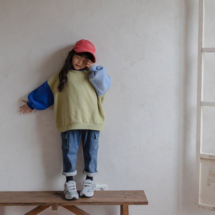 HONEYBEE - Korean Children Fashion - #Kfashion4kids - Color Sweatshirt - 10