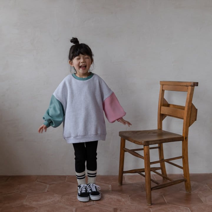 HONEYBEE - Korean Children Fashion - #Kfashion4kids - Color Sweatshirt - 4