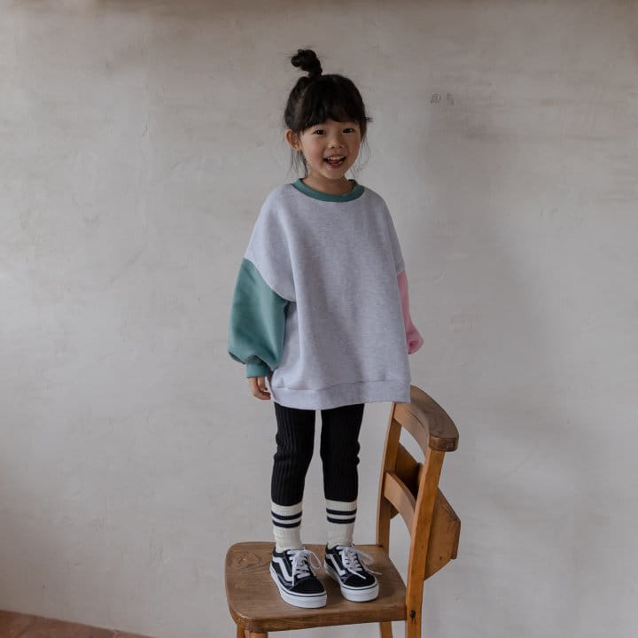 HONEYBEE - Korean Children Fashion - #Kfashion4kids - Color Sweatshirt - 6