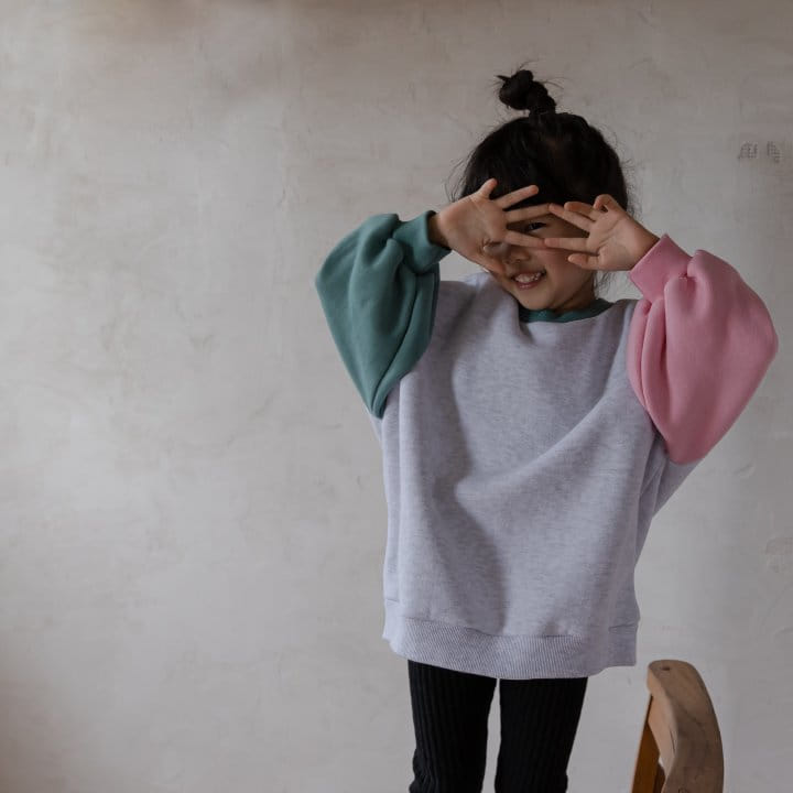 HONEYBEE - Korean Children Fashion - #Kfashion4kids - Color Sweatshirt - 7