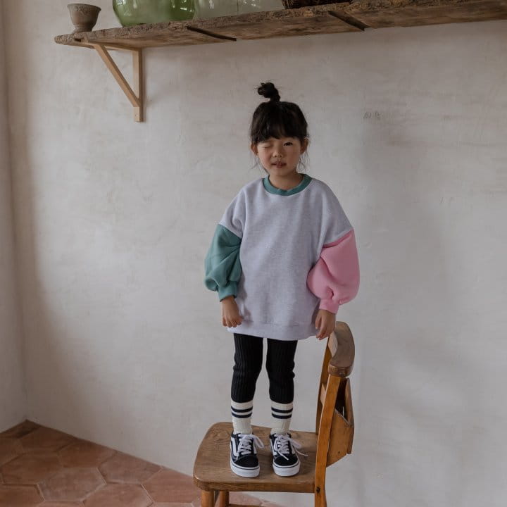 HONEYBEE - Korean Children Fashion - #Kfashion4kids - Color Sweatshirt - 8