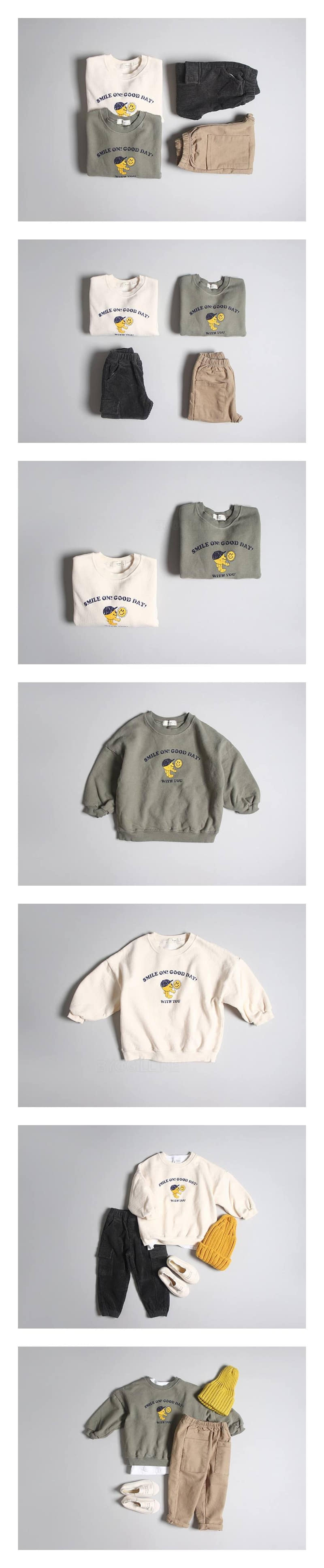 HYVAA - Korean Children Fashion - #Kfashion4kids - Good Day Sweatshirt