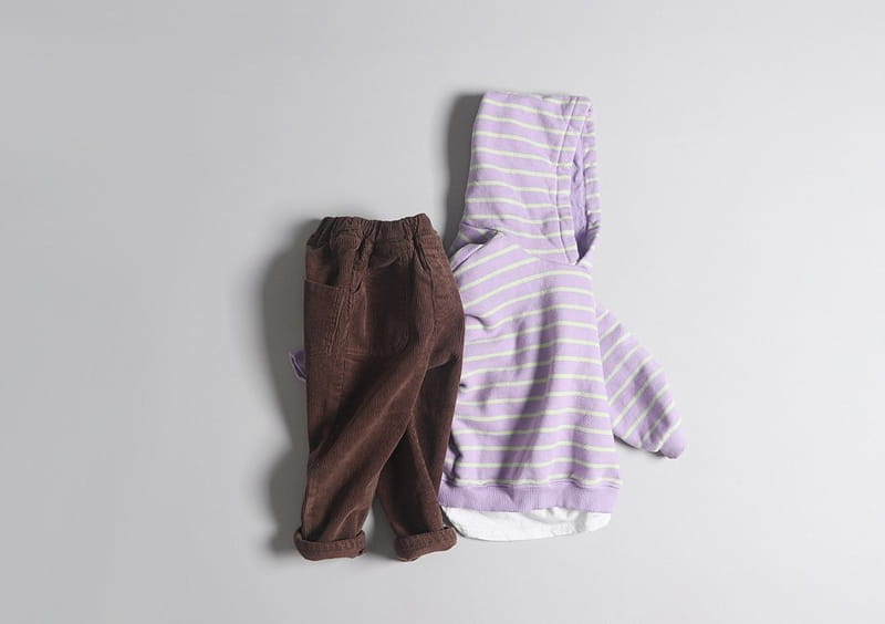 HYVAA - Korean Children Fashion - #Kfashion4kids - Sweet Stripes Hoody