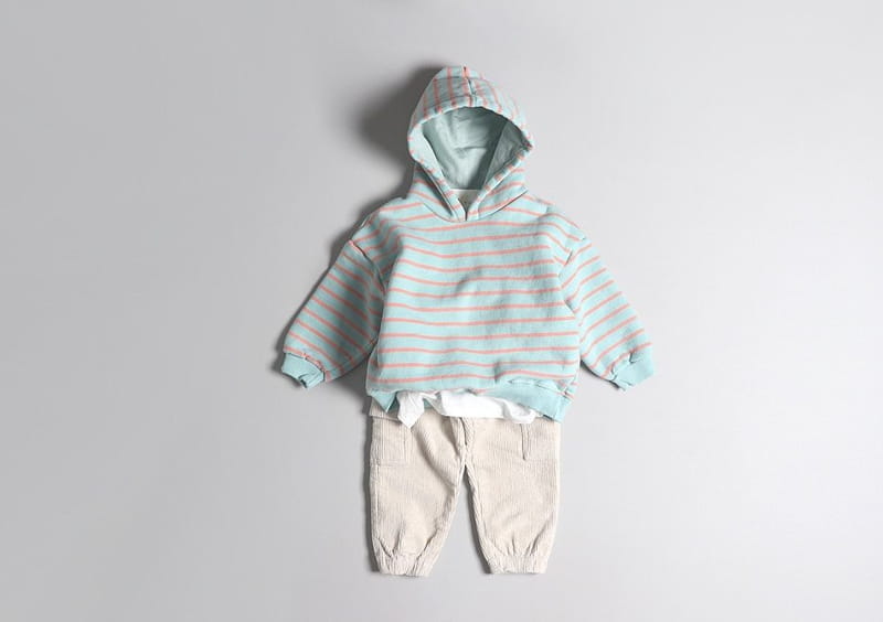 HYVAA - Korean Children Fashion - #Kfashion4kids - Sweet Stripes Hoody - 4