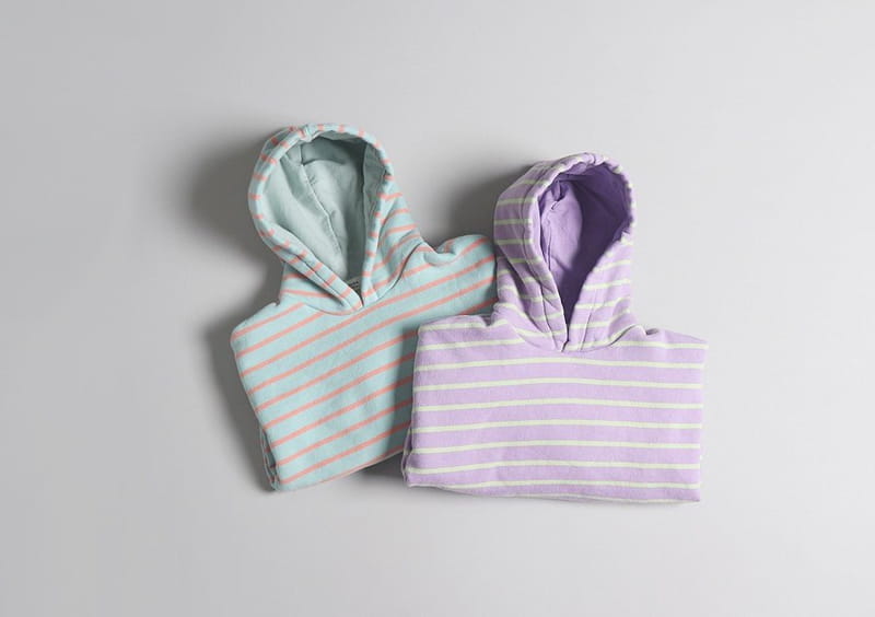 HYVAA - Korean Children Fashion - #Kfashion4kids - Sweet Stripes Hoody - 8